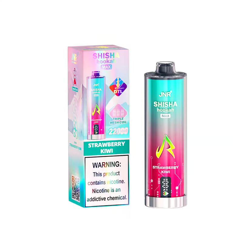JNR Shisha Max 22K 22000 Puffs Disposable Vape 20mg Package