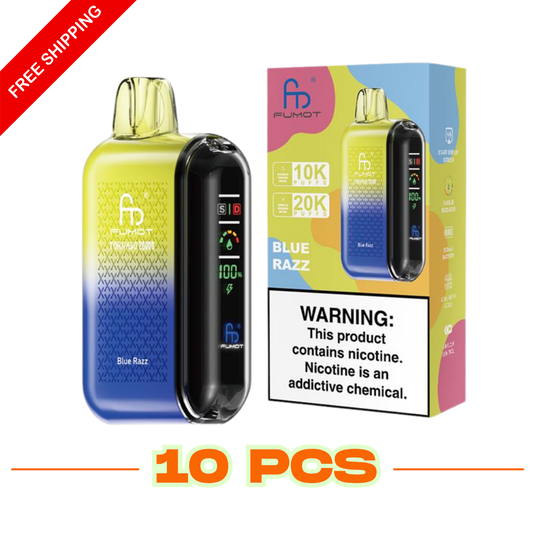 （10 PCS) Fumot Tornado 20000 Dual Mesh Disposable Vape
