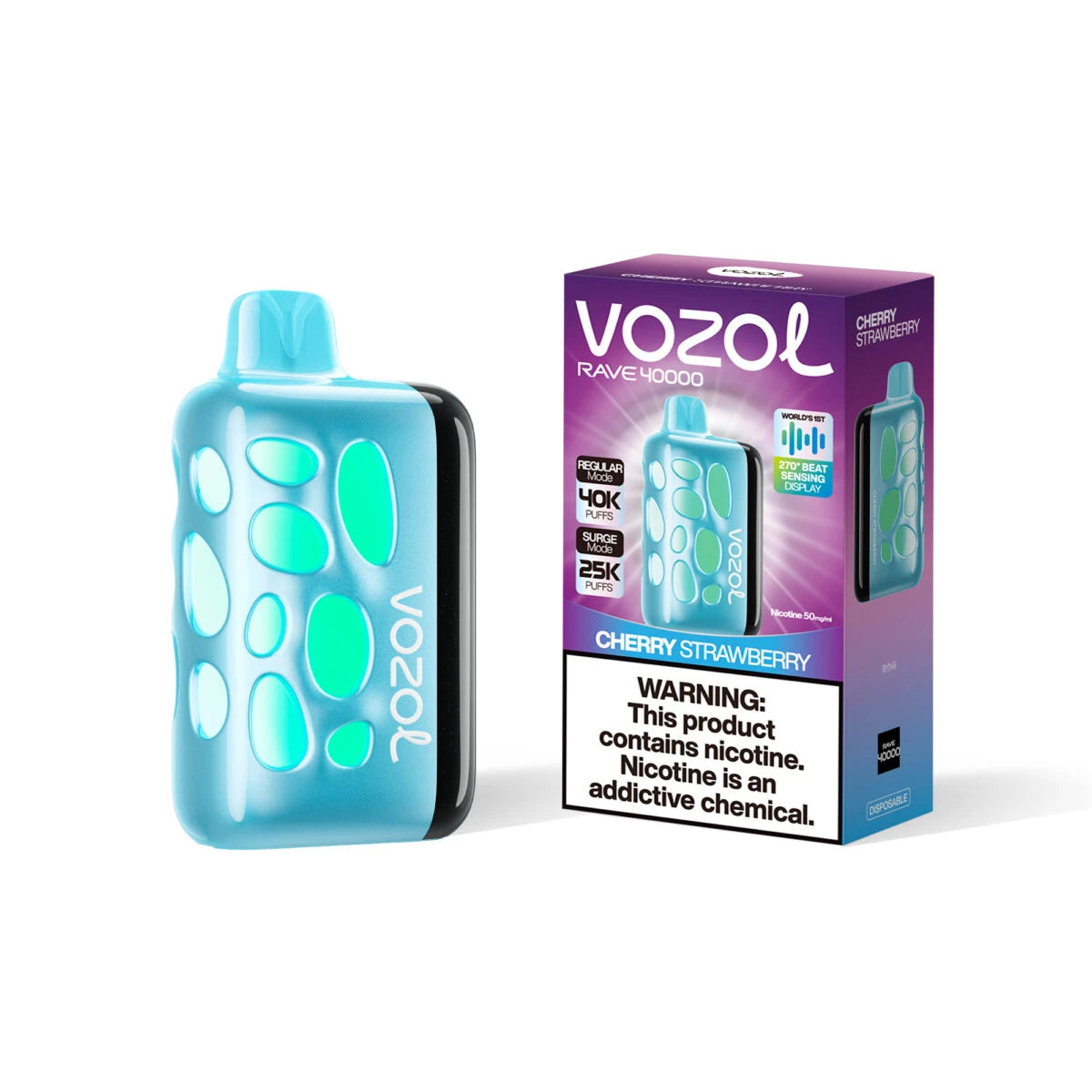 VOZOL RAVE 40000 40K Puffs Disposable Vape