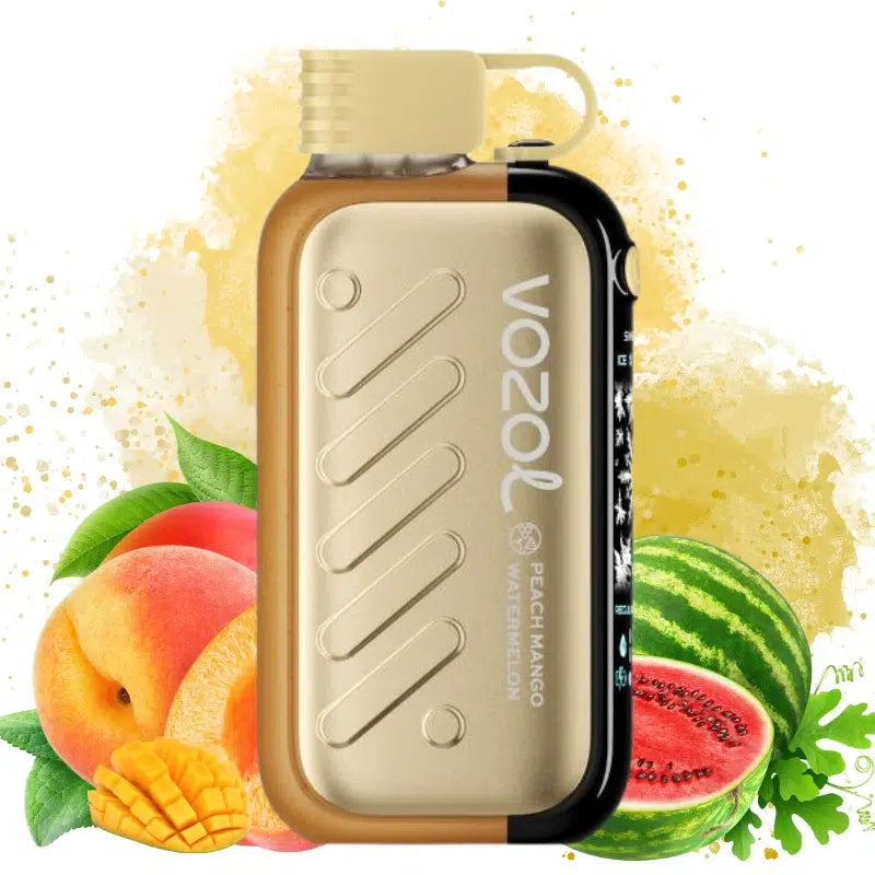 VOZOL Gear Ice & Sweet 50000 50K Puffs Disposable Vape 50mg Peach Mango Watermelon