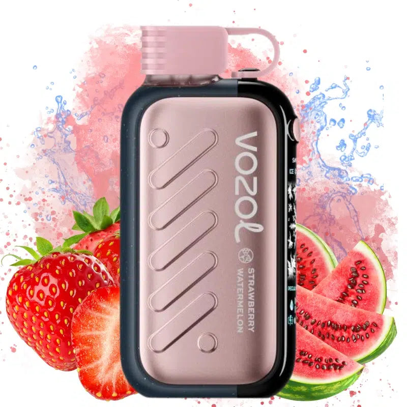 VOZOL Gear Ice & Sweet 50000 50K Puffs Disposable Vape 50mg Strawberry Watermelon