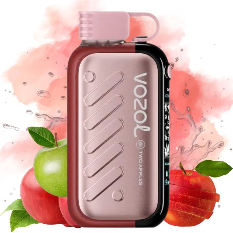 VOZOL Gear Ice & Sweet 50000 50K Puffs Disposable Vape 50mg Two Apples