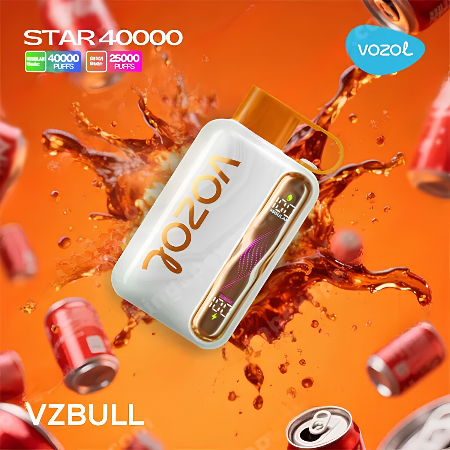 VOZOL Star 40000 40K Puffs Disposable Vape 50mg Wholesale Vzbull