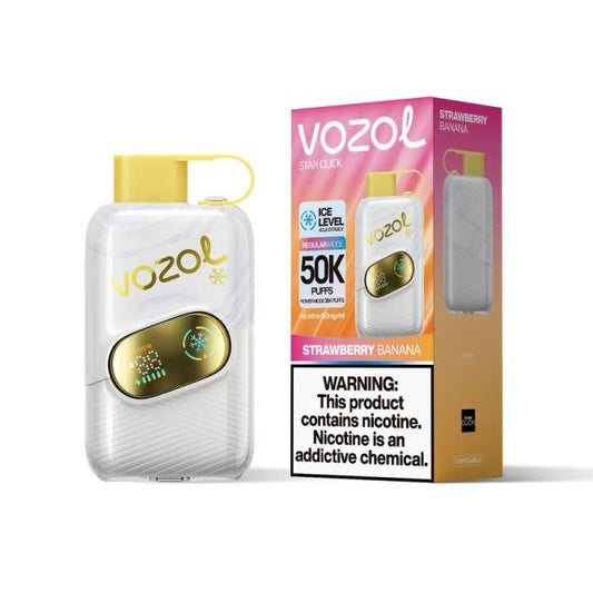 VOZOL Star Click 50000 50K Puffs Disposable Vape 50mg Package