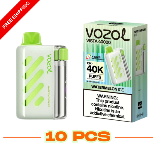 VOZOL Vista 40000 40K Puffs Disposable Vape 50mg Wholesale Package