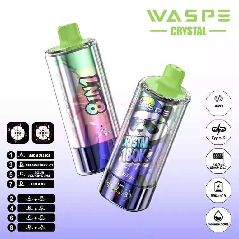 how strong are disposable vapes Wholesale SKE Crystal Vape Disposable Bar