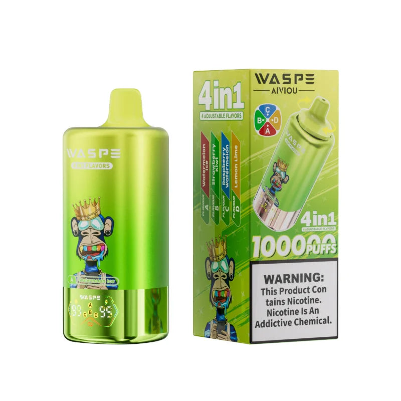 WASPE AIVIOU 100000 100K Puffs 4in1 Disposable Vape