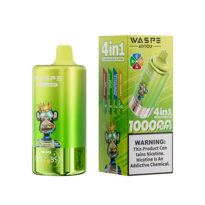 WASPE AIVIOU 100000 100K Puffs 4in1 Disposable Vape