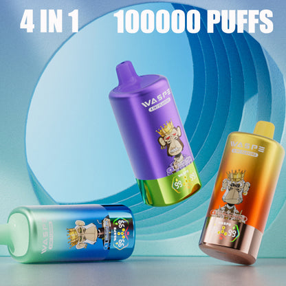WASPE AIVIOU 100000 100K Puffs 4in1 Disposable Vape